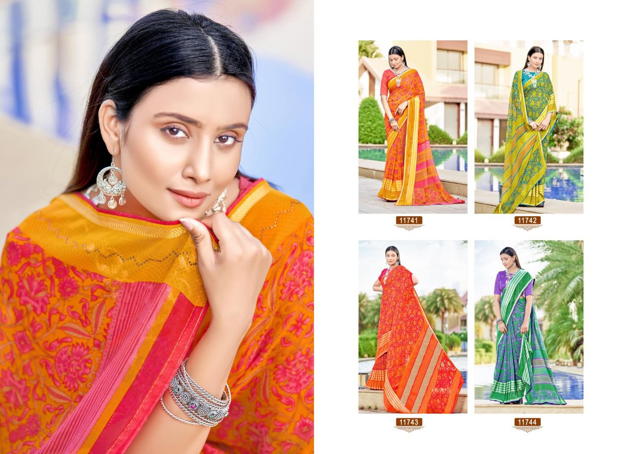 5D Designer Senhora Branded Sarees Catalog Lowest Price